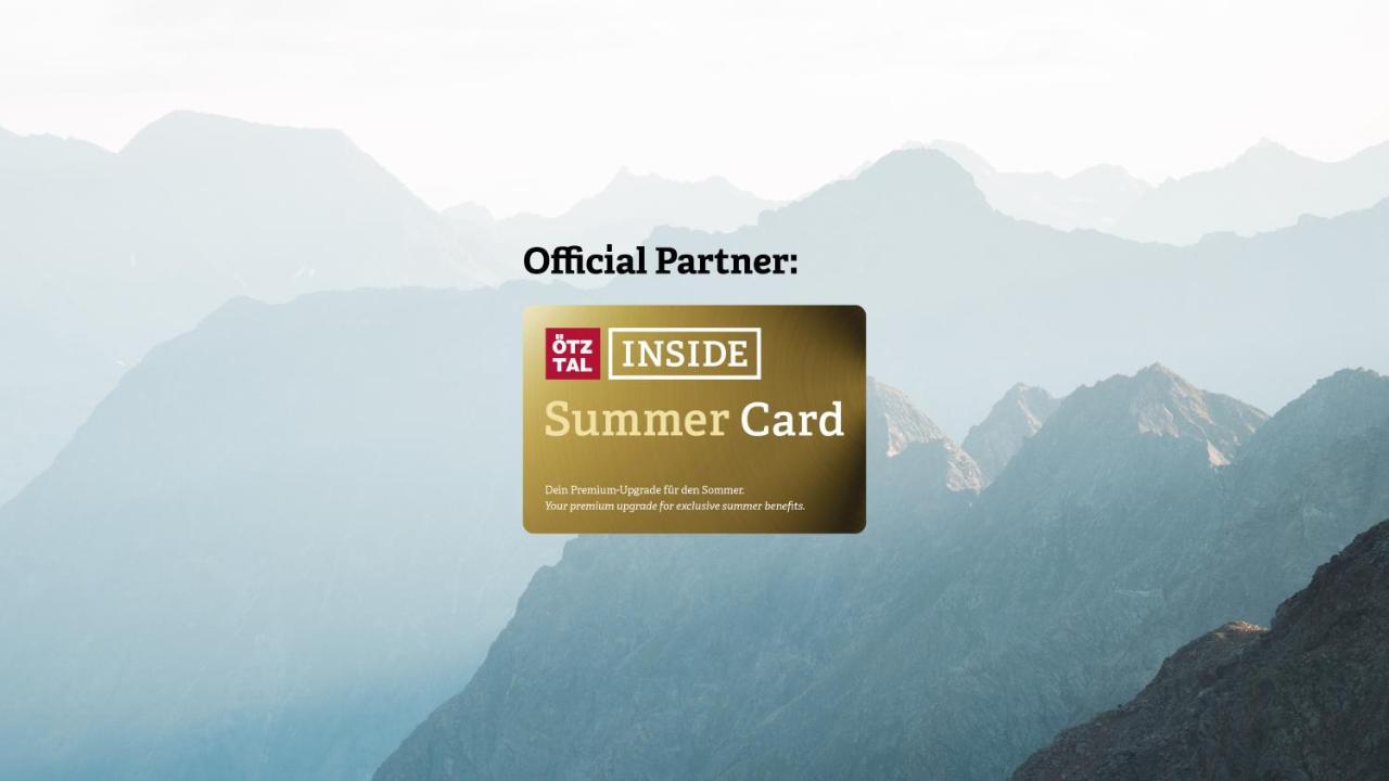 Die Berge Lifestyle-Hotel Soelden Exterior photo